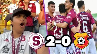 REACCIÓN DESDE EL ESTADIO A SAPRISSA 20 HEREDIANO [upl. by Eciram]