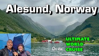 Alesund A Journey Through Norway’s Fjords on the Ultimate World Cruise [upl. by Olivette575]