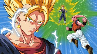 gokuvegeta and vegito vs super buu full fight amv [upl. by Kezer]