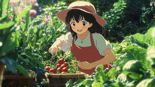 🌸 Relaxing Ghibli Piano Music  Peaceful Garden Vibes for Study Relaxation amp Focus 🌿 [upl. by Margarete323]