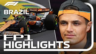 FP1 Highlights  2024 Sao Paulo Grand Prix [upl. by Ailero]