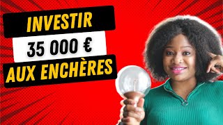 Comment INVESTIR 35 000 € aux Enchères Immobilières  🤫 [upl. by Saunders393]