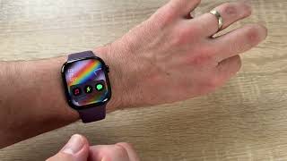 How to use double tap watchOS 11 guestures to perform common actions on Apple Watch series 10 DIY [upl. by Carolynne391]