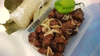 Ntaba ya Kotumba  Oven Baked Goat Meat Recipe [upl. by Adaynek732]