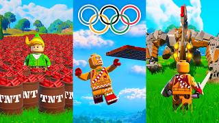 Lego Fortnite Meme Olympics [upl. by Sillsby]