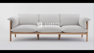 Emery Boucle Sofa  Mid Century Modern Furniture [upl. by Wini]