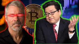 Tom Lee Is Michael Saylors 13M Bitcoin Price Target Crazy 😲🔥 [upl. by Ahsiela]