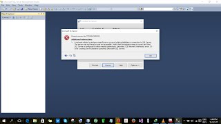 cannot connect to sql server error [upl. by Nojel]
