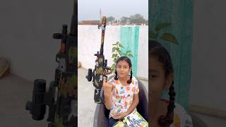 Bhaiya Ne Diya Karishma ko toy wala Banduk 🔫😀 wait for end short shortviral [upl. by Nellak]