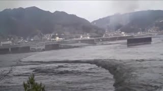 2011 Japan Earthquake and Tsunami  Otsuchi Town Full Footage [upl. by Gertrude]