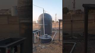 Sanjeevani Biogas Plant waste to energy biogasplant organicfertilizer freegas gobargas [upl. by Ahsyekat]