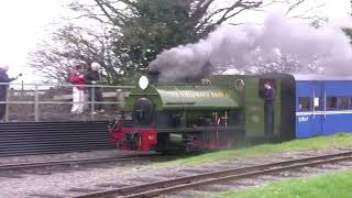 Statfold Barn Railway Sat Mar 16th 2024 [upl. by Kimmel]