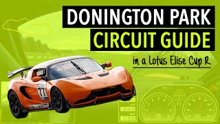 Donington Park Circuit Guide Onboard Commentary [upl. by Linzer]