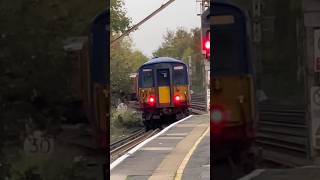 Class 455 departs Raynes Park train britishrail britishrailways class455 southwesternrailway [upl. by Bibah537]