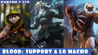 Hoodwink Zeus Bloodseeker Dota 2737e Blood support a lo macho XD [upl. by Bernice]