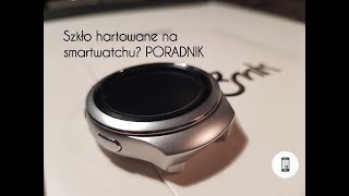 Szkło hartowane na smartwatchu Jak zamontować PORADNIK  Flexible Glass od 3mk [upl. by Jackqueline225]