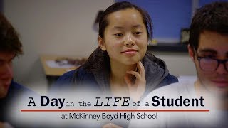 A Day in the Life of a Student  McKinney Boyd [upl. by Fredi]