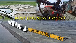 BIGGEST AIRPORT IN THE PHILIPPINES  New Manila International Airport  SMC Project sa Bulacan [upl. by Lanna340]