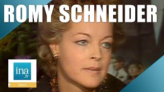 1982  Romy Schneider la dernière interview  Archive INA [upl. by Akiehs]