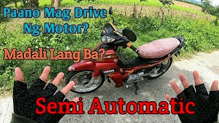 Basic Motorcycle Driving Tutorial For Beginners  Semi Automatic  Tagalog [upl. by Ettenoj]