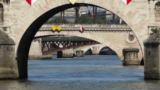 Paris 2024 triathlon swim training postponed because of pollution in River Seine FILE｜Olympics [upl. by Nnednarb524]