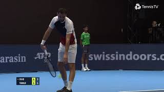 Cilic vs Tabilo Basel 2024 Highlights [upl. by Worrell]