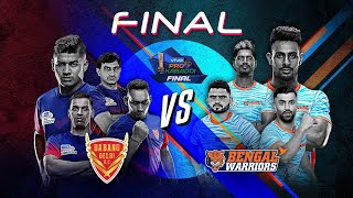 Pro Kabaddi 2019 Final Highlights  Dabang Delhi vs Bengal Warriors [upl. by Hannis]