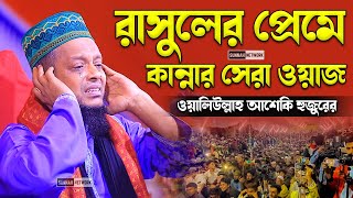 রাসুলের প্রেমে কান্নার সেরা ওয়াজ ওয়ালিউল্লাহ আশেকি হুজুরের  walullah aseki new waz  2023 [upl. by Naelopan]