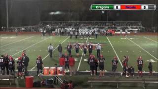 Varsity Football  SGDragons vs Park Hills Central  District Championship [upl. by Accem]