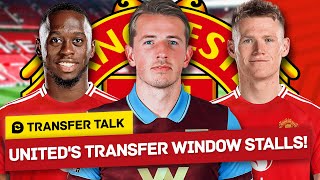 Manchester Uniteds Transfer Window Takes A TURN WanBissaka amp Sander Berge Updates Transfer Talk [upl. by Marmion]