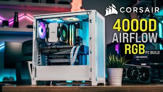 Corsair 4000D Airflow PC Build Timelapse [upl. by Htebharas]