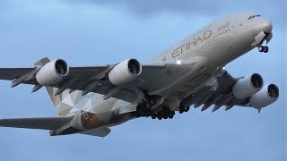 Late Evening Departures at London Heathrow Airport LHR  Heavies only [upl. by Sitruk]