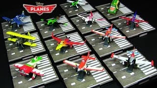 New Disney Planes DieCast Toys Collection DisneyStore Franz Fliegenhosen [upl. by Layor454]