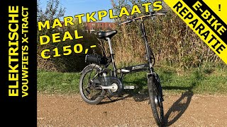 Defecte elektrische vouwfiets voor €150 Marktplaatskoopje [upl. by O'Callaghan]