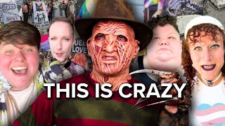 Reacting to Insane Woke TikToks Halloween Special [upl. by Naitirb]