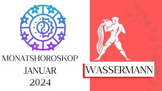 ♒ Monatshoroskop  Wassermann  Januar 2024 [upl. by Herrod]