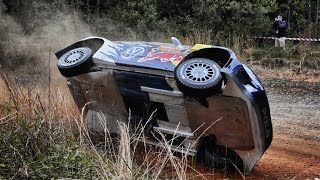 Highlights Ogier World Champion  2015 WRC Rally Australia  BestofRallyLivecom [upl. by Krys]