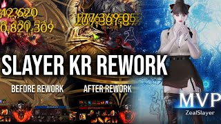 LOST ARK Slayer rework amp buffed AGAIN KR Oct Balance Patch for Slayer [upl. by Hootman]