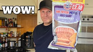 NEW AIR FRYER MEALS ALL DAY BREAKFAST REVIEW [upl. by Klepac]