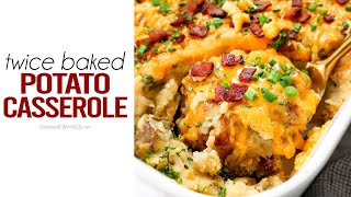 Twice Baked Potato Casserole [upl. by Atikihs]