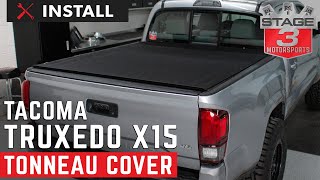 20162020 Toyota Tacoma TruXedo Pro X15 Rolling Tonneau Cover Install [upl. by Anotal131]