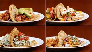 Chicken Tacos 4 Ways [upl. by Halona64]