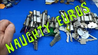 582 LockLabs Naughty Bucket Euro Profiles [upl. by Burley632]