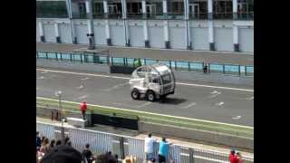 Grandprix Camions Magnycours 2012  show Patrick Bourny vidéo 4 [upl. by Acinomaj]