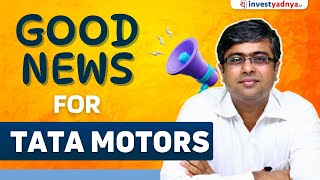 Tata Motors  Good News for Shareholders Parimal Ade [upl. by Drofhsa]