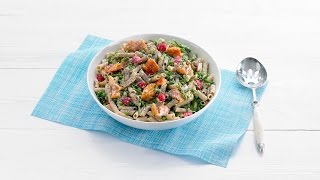 Pastasalade met zalm en zeekraal  Allerhande [upl. by Einohtna]