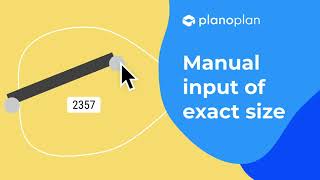 Planoplan Manual input of exact size [upl. by Tayib42]