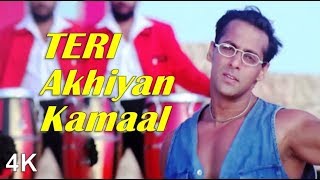 Teri Akhiyan Kamaal  Salman Khan  Rani M  Jackie S  Raveena T  4K Video  HD Audio [upl. by Capps]