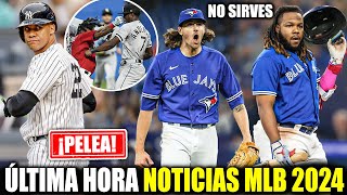 Pitcher de Toronto ATACA a VLADY JR Alex Rodriguez MANDA FUEGO a JUAN SOTO PELEA en MLB LUIS GIL [upl. by Hansen]