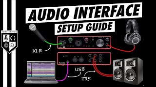 Audio Interface Setup For Beginners  A 4Step Process For Virtually Any Interface [upl. by Leighland]